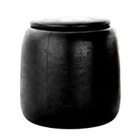 Dodd Storage leather Ottomans set