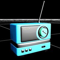 Radio for interior design or Games or for tracking