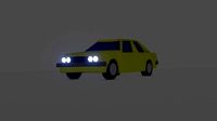 bmv yellow 3d model