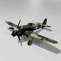 Hawker Typhoon Mk Ia  Fighter Aircraft