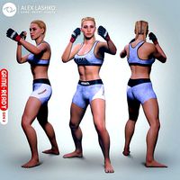 Female Character - Liz - MMA