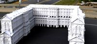Venetian Stone courtyard architecture 3D full model