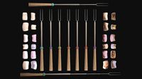 Marshmallow Roasting Sticks