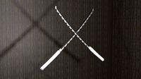 Demon Slayer Sword - Inosuke Nichirin blade