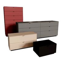 Lansot Folio Chest of Drawers and Bedside