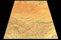 NEOM city topography Saudi Arabia - tile n28 e38