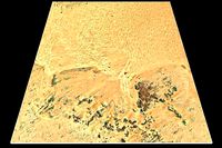 NEOM city topography Saudi Arabia - tile n27 e39
