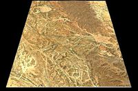 NEOM city topography Saudi Arabia - tile n26 e37