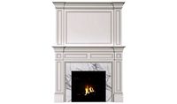 Fireplace Art Deco classic fireplace