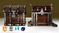 Treasure chest Game ready assest