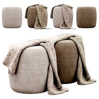 Willow pouf by Tov