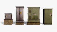 ElectricBox 3D model Pack