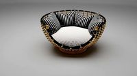 Platner gold plated lounge chair 3D model