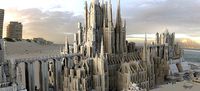 Bloodborne inspired Cathedral City huge