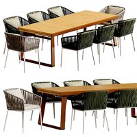 Kettal BITTA dining table