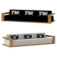 RH BAHIA SOFA Natural Teak 3050