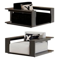 RH BAHIA LOUNGE CHAIR Aluminum