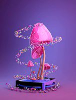 Mushroom Scene