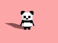Voxel  Panda