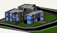 MODERN 3 VILLA MODEL WORK