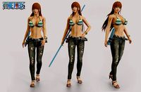 Nami from One Piece realistic version
