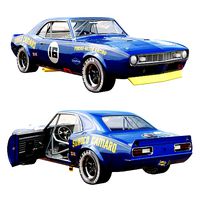 Chevrolet camaro sunoco 1968