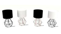 geometric frame lamp