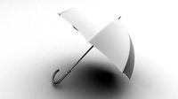 Low-poly Umbrella Model