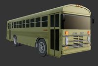 Bluebird bus
