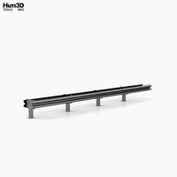 W-Beam Guardrail Barrier Double Sides