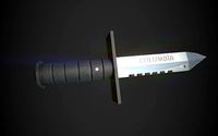 3D CsGo Bayonet Knife