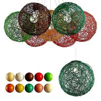 Aliexpress Hemp ball hanging lamp set