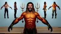 Aquaman Fortnite Skin T-Pose RIGGING