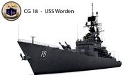 CG 18  -  USS Worden