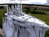 Minas Tirith Castle Tower of the king top variation 3 3D
