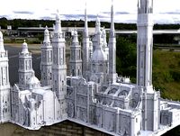 Minas Tirith Castle Tower of the king
