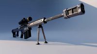 Barret M82A Anti materiel precision sniper rifle
