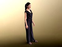 Francine 20023-01 - Animated Elegant Woman Idle