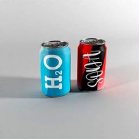 2 soda can 300ml