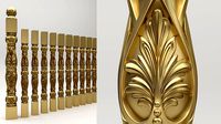 Carved Baluster