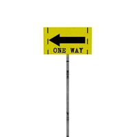 One way sign