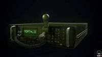 Millitary Radio Game Ready High Poly 3D Model