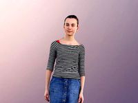 Mady 10184 - Casual Girl Walking