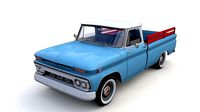 GMC PICKUP TRUCK FLEETSIDE LONG 1964