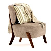 Tiger lounge corner high back arm chair