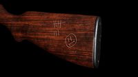 Substance Painter wood gun handle material