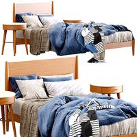Mid-Century Bed By West Elm