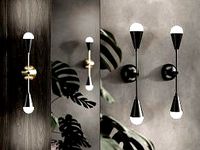 Dyad Scone Lamp - Wall Lamp - Wall Oblique