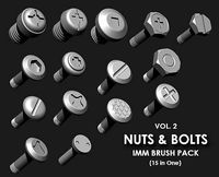 Nuts and Bolts IMM Brush Pack 15 in One Vol 2