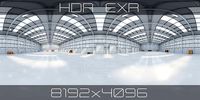HDRI - Industrial Warehouse Interior 11b - 8192x409